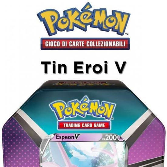 Immagine di Espeon-V - Tin da Collezione Eroi V (ITA)