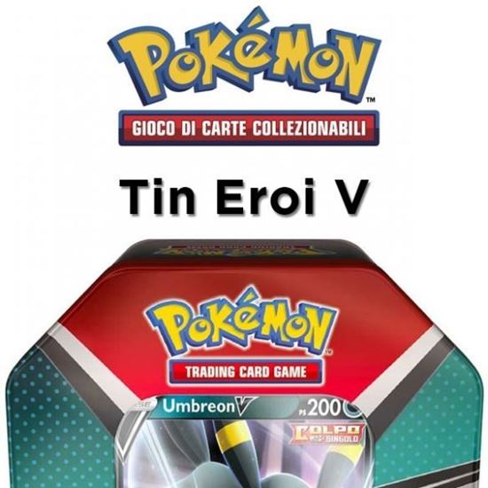 Immagine di Umbreon-V - Tin da Collezione Eroi V (ITA)