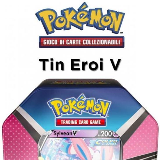 Immagine di Sylveon-V - Tin da Collezione Eroi V (ITA)