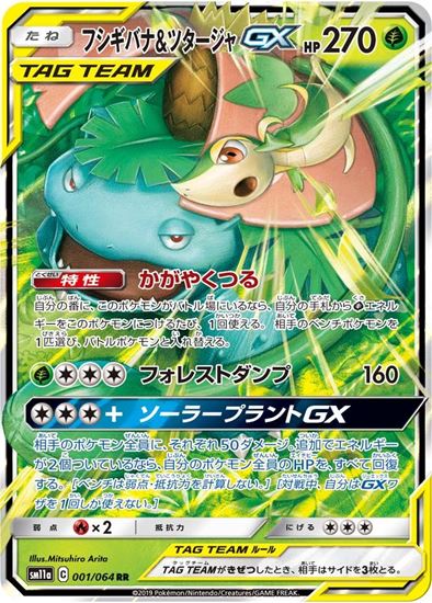 Immagine di Venusaur & Snivy GX 001/064 Near mint (JP)