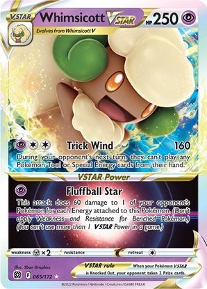 Immagine di Whimsicott V star 065/172 Near mint (EN)