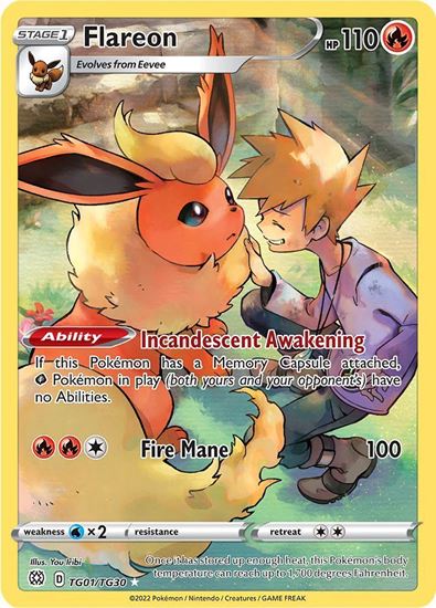 Immagine di Flareon TG01/TG30 (EN) Near Mint