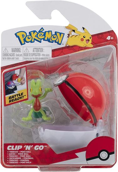 Immagine di Clip'n Go Battle Ready Treecko + Poke Ball