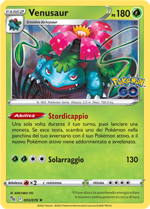 Immagine di Venusaur 003/078 Holo  (IT) Near Mint