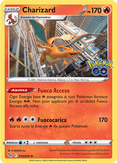 Immagine di Charizard 010/078 Holo  (IT) Near Mint