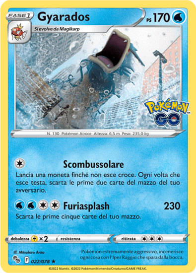 Immagine di Gyarados  022/078 Holo (IT) Near Mint