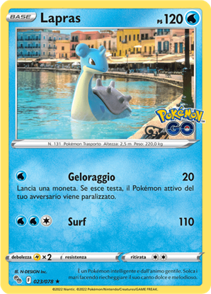 Immagine di Lapras  023/078 Holo (IT) Near Mint