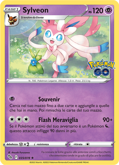 Immagine di Sylveon  035/078 Holo  (IT) Near Mint