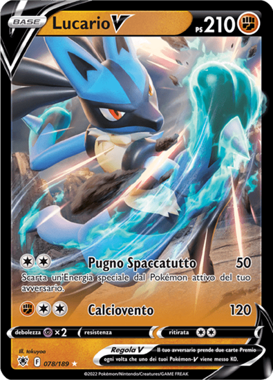 Immagine di Lucario V 078/189 Near mint (IT)