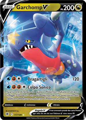 Immagine di Garchomp V 117/189 Near mint (IT)