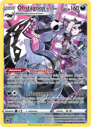 Immagine di Obstagoon di Galar TG10/TG30 Near mint (IT)