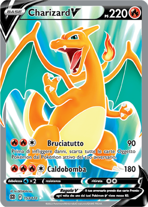 Immagine di Charizard V 153/172 Near mint (IT)