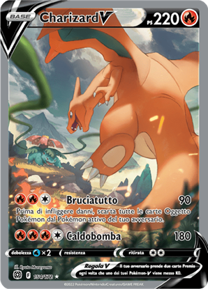 Immagine di Charizard V 154/172 Alternative Art (IT) NEAR MINT