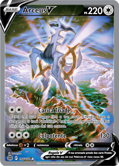 Immagine di Arceus V  166/172 Alternative Art (IT) NEAR MINT