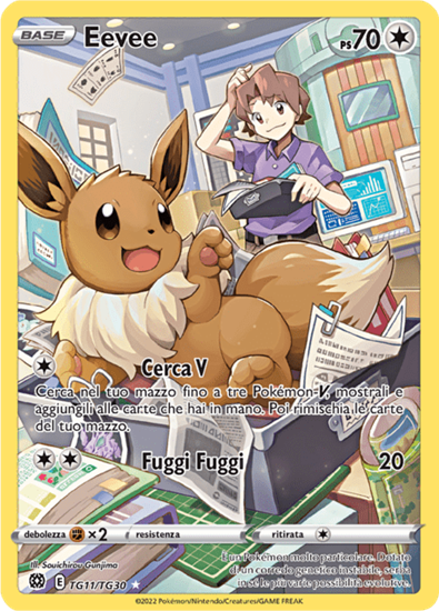 Immagine di Eevee TG11/TG30 Trainer Gallery  (IT) NEAR MINT