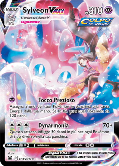 Immagine di Sylveon Vmax  TG15/TG30 Trainer Gallery (IT) NEAR MINT