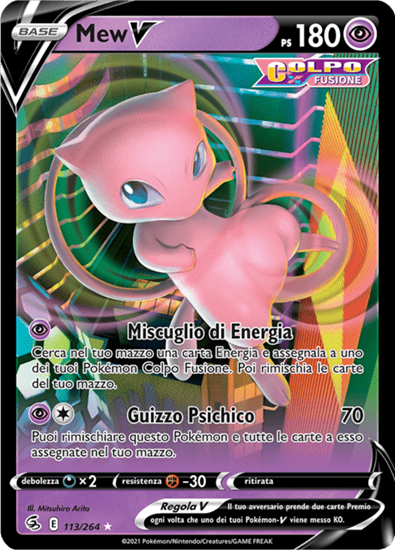 Immagine di Mew V 113/264 Near mint (IT)