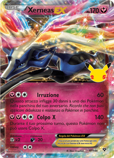 Immagine di Xerneas Ex 97/146 Near mint (IT)