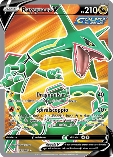 Immagine di Rayquaza V 193/203 (IT) Near mint