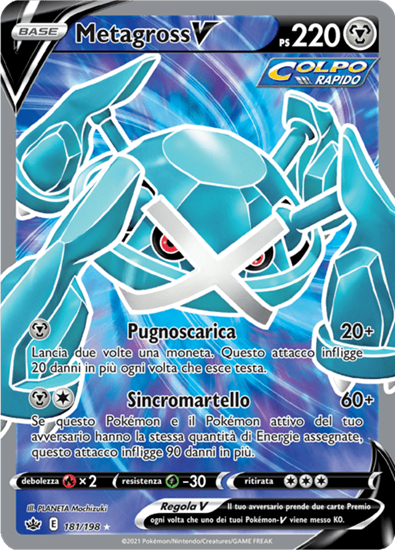 Immagine di Metagross V 181/198 (IT) Near mint