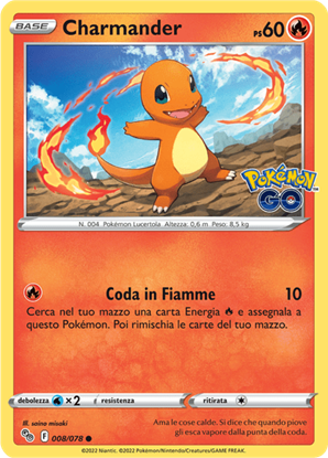 Immagine di Charmander 008/078 Reverse (IT) Near Mint