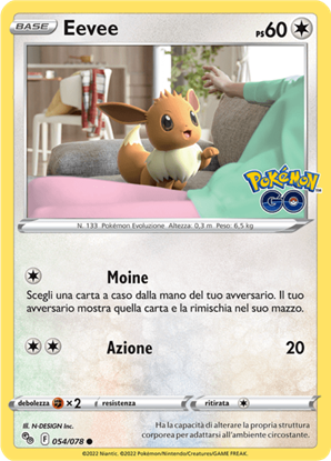 Immagine di Eevee  054/078 Reverse (IT) Near Mint