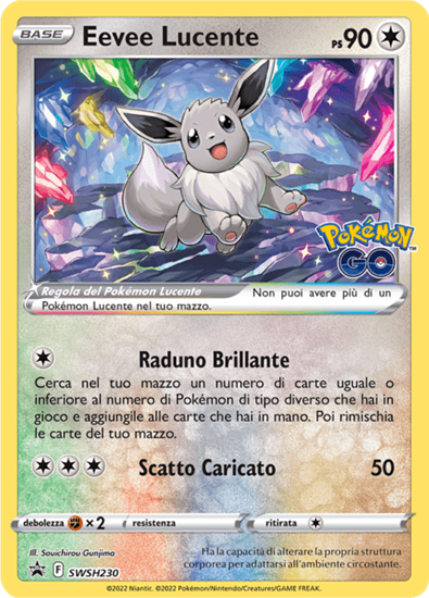 Immagine di Eevee Lucente  SWSH230 Promo  (IT) Near Mint