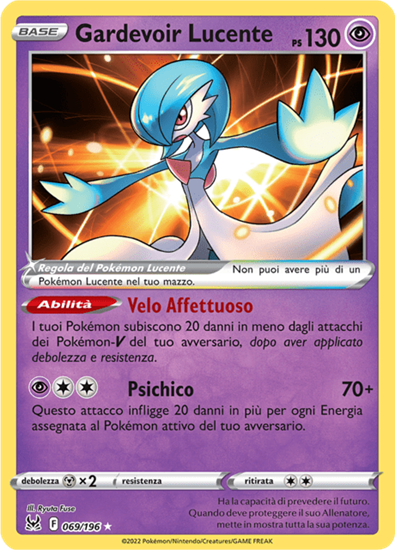 Immagine di Gardevoir Lucente  069/196  (IT) Near Mint