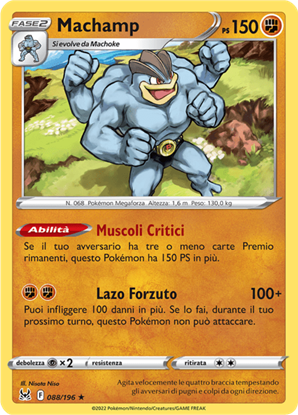 Immagine di Machamp 088/196 Reverse (IT) Near Mint