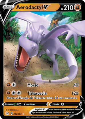 Immagine di Aerodactyl V 092/196  (IT) Near Mint