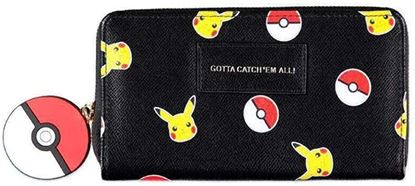 Immagine di Portafoglio pikachu  con zip pokemon pokeball Girl