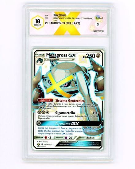 Immagine di Metagross GX (Full Art) 157a/145 GRAAD 10 GEM-MT