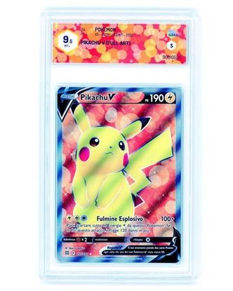 Immagine di Pikachu V (Full Art) 157/172 GRAAD 9.5 MT-PLUS