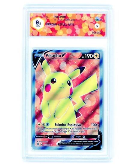 Immagine di Pikachu V (Full Art) 157/172 GRAAD 9.5 MT-PLUS