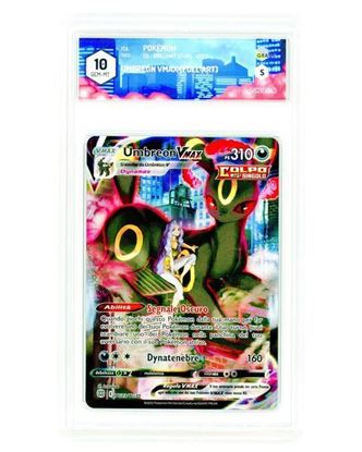 Immagine di Umbreon Vmax (Full Art) TG23/TG30 GRAAD 10 GEM-MT