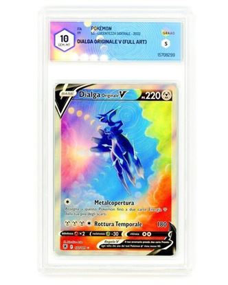 Immagine di Dialga Originale V Full Art 177/189  GRAAD 10 GEM-MT