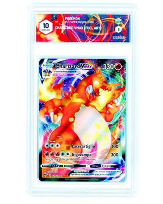 Immagine di Charizard Vmax 020/189  Full Art  GRAAD 10 GEM-MT