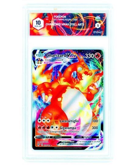 Immagine di Charizard Vmax 020/189  Full Art  GRAAD 10 GEM-MT