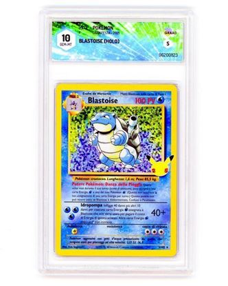 Immagine di Blastoise  2/102 Holo (IT) GRAAD 10  GEM-MT