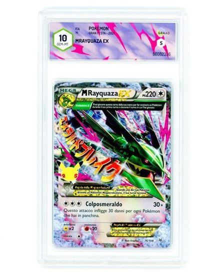 Immagine di MRayquaza Ex  76/108 Holo (IT) GRAAD 10 GEM-MT