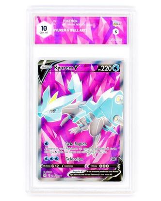 Immagine di Kyurem V 174/196 Full Art GRAAD 10 GEM-MT