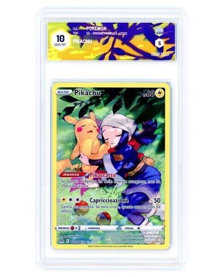 Immagine di Pikachu TG05/TG30 GRAAD 10 GEM-MT