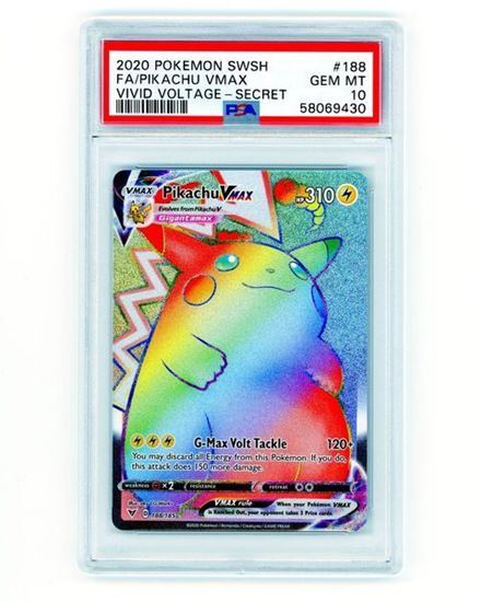 Immagine di Pikachu Vmax  188/185 PSA 10 GEM MT