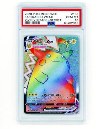 Immagine di Pikachu Vmax  188/185 PSA 10 GEM MT