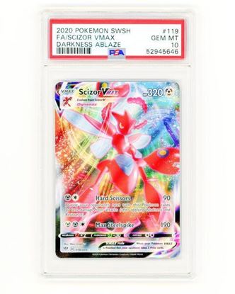 Immagine di Scizor Vmax 119/189 PSA 10 GEM MT