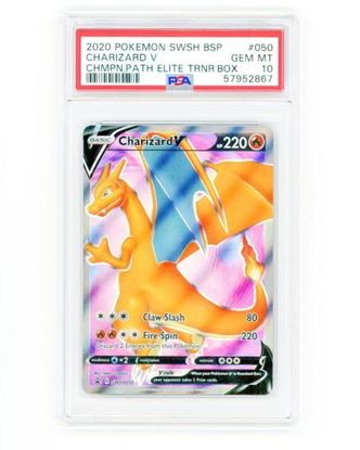 Immagine di Charizard V Promo SWSH050 PSA 10 GEM MT