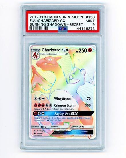 Immagine di Charizard GX 150/147 PSA 9 MINT