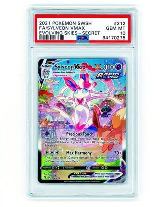 Immagine di Sylveon Vmax 212/203 PSA 10 GEM MT