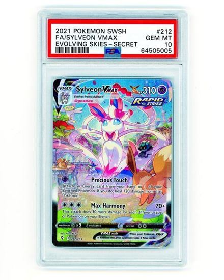 Immagine di Sylveon Vmax 212/203 PSA 10 GEM MT