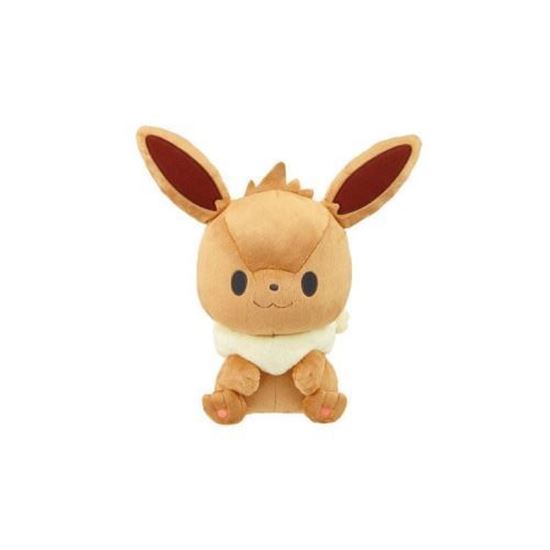 Immagine di Eevee Peluche 20 cm originale giapponese Monpoke  lavabile